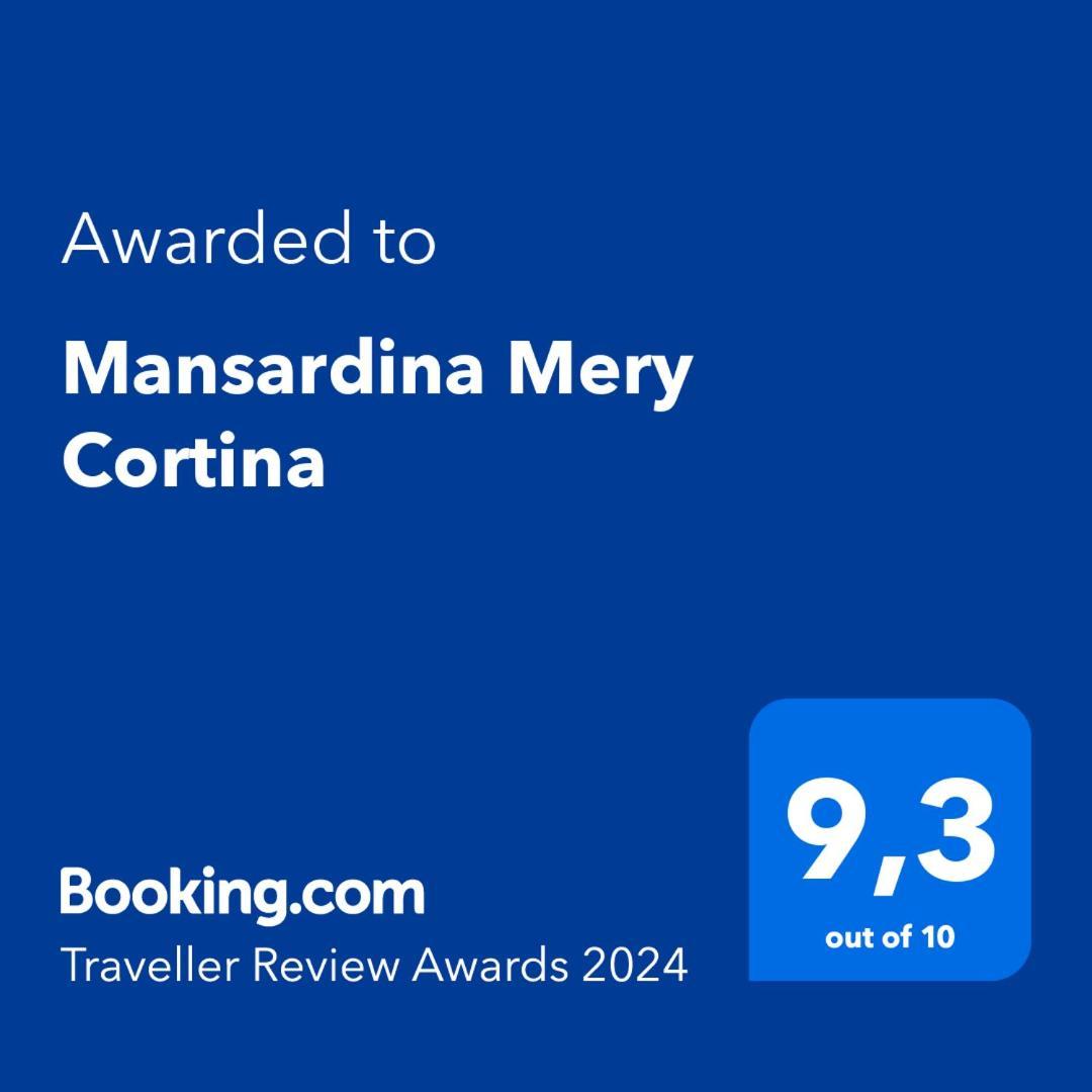 Mansardina Mery Cortina Cortina d'Ampezzo Bagian luar foto